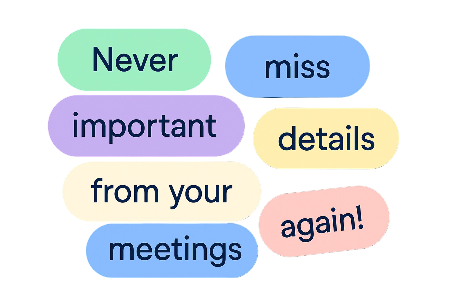 Call2Notes AI meeting summary example interface